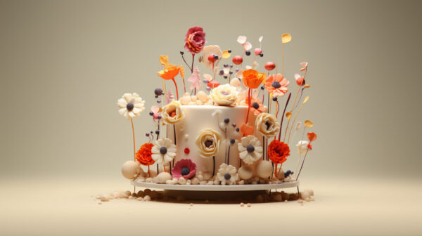 Glaze cake